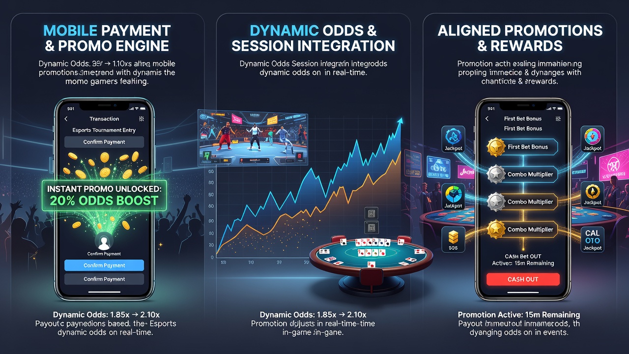 Dynamische Quoten und Bonusabstimmung in mobilen Esports-Sessions