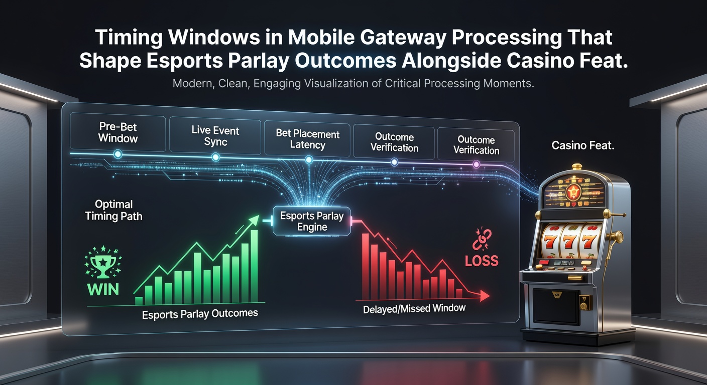 Illustration der Synchronisation von Gateway-Zeitfenstern mit Esports-Parlays und Casino-Boni